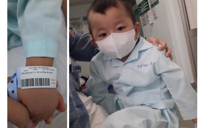 Ngày 20.12.2021 nạo VA cho bé Thành Nhân