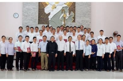 Caritas Tổng Giáo Phận Sài Gòn: Buổi Lượng Giá Đợt II Và Kết Thúc Chương Trình Mục Vụ Quý Thầy Đại Chủng Viện 2019