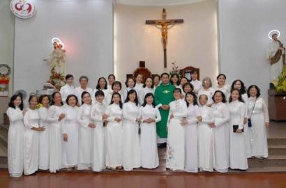 Caritas giáo xứ Hàng Xanh Mừng bổn mạng