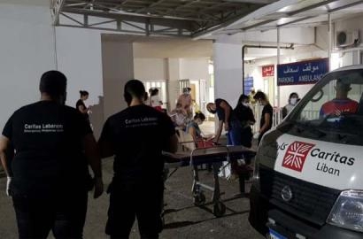 VỤ NỔ Ở BEIRUT: CARITAS PHÁT ĐỘNG KẾ HOẠCH KHẨN CẤP