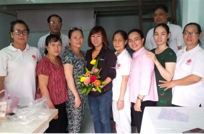 Caritas Giáo Xứ Trung Mỹ Tây  Mở địa điểm may gia công đầu tiên