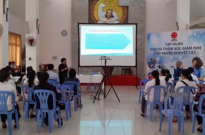 Caritas TGP Sài Gòn: Mở khóa tập huấn Mục vụ chăm sóc giảm nhẹ cho người khuyết tật