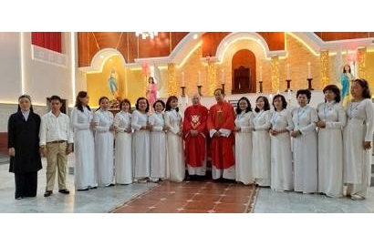 Chúc mừng Giáo Xứ Cầu Kho – Giáo Xứ thứ 152 thành lập Ban Caritas