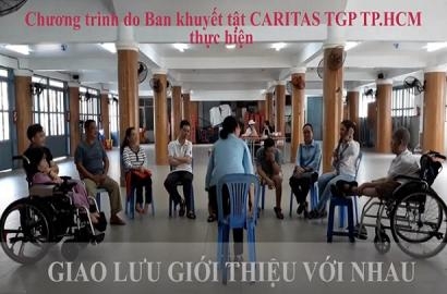 Ban khuyết tật CARITAS TGP TPHCM - Chương trình đồng hành hướng nghiệp cho người khuyết tật