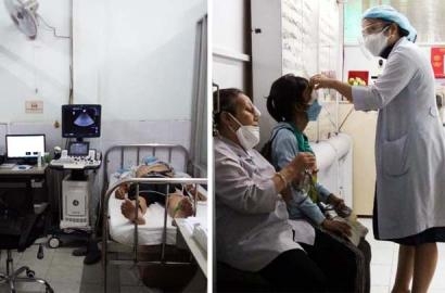 Mổ mắt cho các bệnh nhân trong mùa Covid