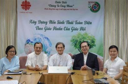 CARITAS VIỆT NAM: KHÓA TẬP HUẤN TRỰC TUYẾN CHO CHIẾN DỊCH “CHÚNG TA CÙNG NHAU – TOGETHER WE”