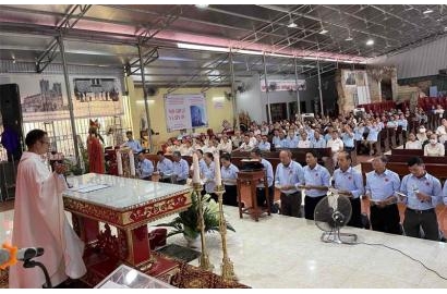 CARITAS HẢI PHÒNG: LỄ TUYÊN THỆ VÀ RA MẮT BAN ĐIỀU HÀNH CARITAS HẠT HẢI DƯƠNG NHIỆM KỲ 2022-2026