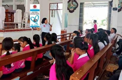 CARITAS LONG XUYÊN: TRUYỀN THÔNG VỀ PHÒNG CHỐNG BUÔN BÁN NGƯỜI TẠI GIÁO XỨ CẦN XÂY