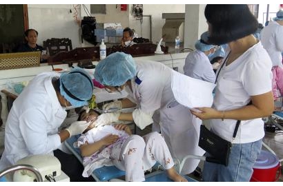 Caritas TGP Sài Gòn:  Khám chữa bệnh tại Giáo xứ Vị Thanh – Giáo phận Cần Thơ