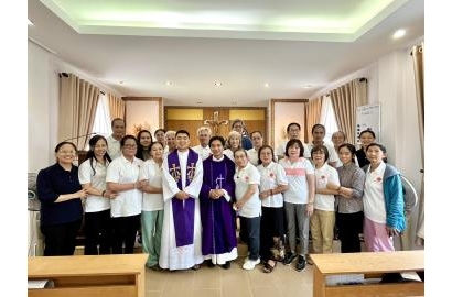 Ban Y Tế - Khuyết Tật Caritas TGP Sài Gòn tĩnh tâm Mùa Chay - 2024