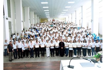 CARITAS TỔNG GIÁO PHẬN SÀI GÒN KẾT THÚC KHÓA TẬP HUẤN 17 – CARITAS CƠ BẢN