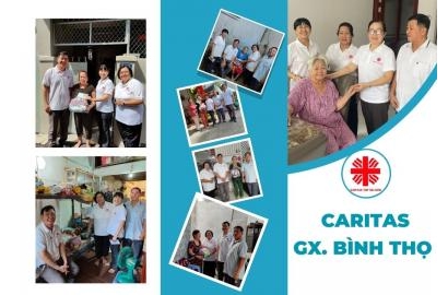 Caritas Gx. Bình Thọ - Noi gương Thầy Chí Thánh