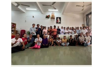 BAN Y TẾ CARITAS TỔNG GIÁO PHẬN SÀI GÒN – THÁNH LỄ TẠI MÁI ẤM HÀ ĐÔNG