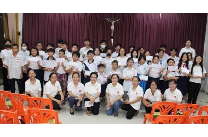 Caritas giáo hạt Tân Định: Lễ trao học bổng “Giáo dục hôm nay cho ngày mai” 2024