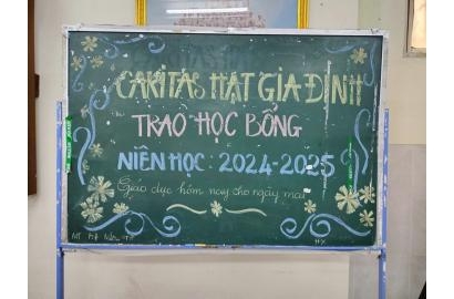 BAN CARITAS GIÁO HẠT GIA ĐỊNH - LỄ PHÁT HỌC BỔNG CHO 63 HỌC SINH CỦA TOÀN GIÁO HẠT NIÊN KHÓA 2024 - 2025