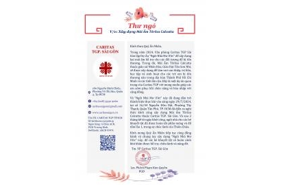 Thư ngỏ - Xây dựng Mái Ấm Têrêsa Calcutta