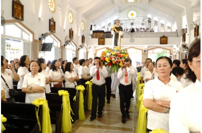 Ban Caritas Giáo hạt Xóm Mới mừng lễ Bổn mạng, 4-11-2024