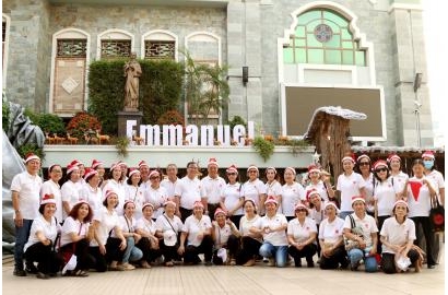 TRAO TẶNG CHO 4 MÁI ẤM Ở CỦ CHI  - CARITAS GIÁO HẠT PHÚ NHUẬN