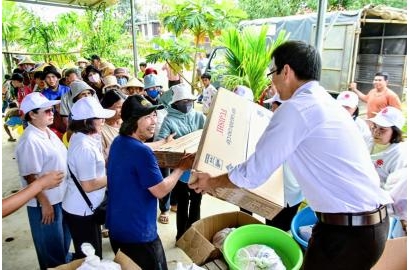 Chương trình chia sẻ yêu thương - Caritas hạt Phú Thọ Hướng về đồng bào lũ lụt Ban Mê Thuột